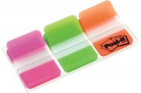 POST-IT Index Strong 25,4x38mm, 686-PGO, 3-farbig/3x22 Tabs