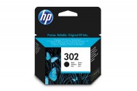 HP Cartouche d'encre 302 noir OfficeJet 3830 190 pages, F6U66AE