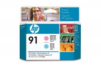 HP Tête d'impr.91 mag.e.cyan li. DesignJet Z6100, C9462A