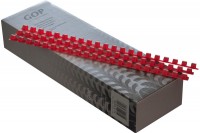 GOP Plastikbinderücken 8mm, rot 100 Stück, 020728