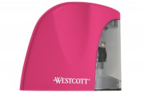 WESTCOTT Anspitzer 8mm, E-5504200, pink batteriebetrieben