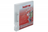 KOLMA Ringbuch Vario KF  A4, 02.120.00, farblos, 8cm, 30mm, 250 Blatt