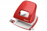 LEITZ Bürolocher NeXXt 8cm/5.5mm, 50080025, rot f. 30 Blatt