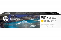 Hewlett Packard Tintenpatrone gelb High-Capacity 10000 Seiten (L0R11A, 981X)