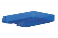 BIELLA Briefkorb Parat-Plast A4/C4, 305401.05, blau transparent