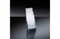 SIGEL Tisch-Prospekthalter 3xDIN, LH 133, 130x290x150mm acryl