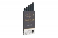 PARKER Cart. d'encre Quink Z 44 noir 5 pcs., 1950382