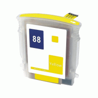 Tintenpatrone yellow, 25 ml. XL Version kompatibel zu HP C9388AE, C9393AE