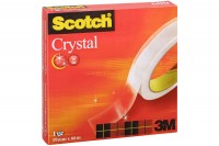 SCOTCH Crystal Clear 600 19mmx66m, C6001966, kristallklar