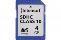 INTENSO SDHC Card Class 10 4GB, 3411450