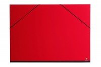 CLAIREFONTAINE Carton à dessin A4+ rouge, 44605C