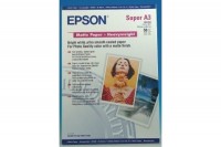 Epson Matte Paper Heavy Weight DIN A3+ weiss 50 Seiten (C13S041264)