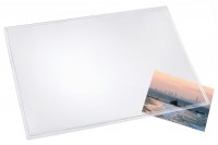LÄUFER Schreibunterl. Durella 50x70cm, 43700, transparent klar