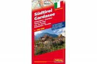HALLWAG Carte routière 1:190'000 Südtirol-Gardasee- Dolomiten, 382830042