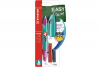 STABILO Stylo plume EASYbirdy M pink/turquoise, B-53282-5