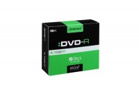 INTENSO DVD-R Slim 4.7GB, 4101652, 16X 10 Pcs