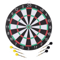 Dartscheibe 42 cm inkl. 6 Pfeile