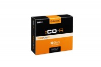 INTENSO CD-R Slim 80MIN/700MB, 1001622, 52X 10 Pcs