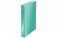 LEITZ Classeur à anneaux WOW A4 menthe metallic, 42410051 LEITZ Classeur à anneaux WOW A4 menthe metallic, 42410051
