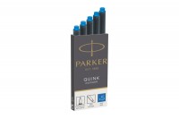 PARKER Cart. d'encre Quink Z 44 bleu royal, lavable 5 pcs., 1950383