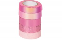 HEYDA Deco Tape rosa 4x12mmx5m/1x12mmx2m, 203584515