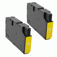 Lexmark 14L0200 kompatibles Tintenpatronendoppelpack Nr. 200 XL yellow, 2 x 32 ml