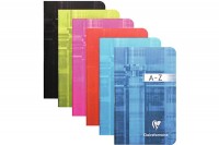 CLAIREFONTAINE Cahier 9x14cm A-Z 48 feuilles, 3599
