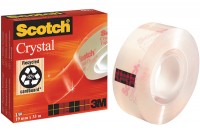 SCOTCH Crystal Tape 600 19mmx33m transparent cristal, 6001933K