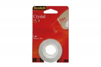 SCOTCH Rolle Crystal 600 19mmx25m, 6-1925R, transparent