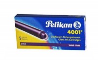 PELIKAN Encre 4001 GTP/5 pourpre 5 pcs., 310664