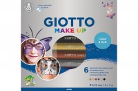 GIOTTO Schminkstifte Make-Up Metallic Pencil 6 Stück, F474300