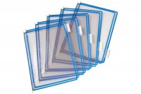 T-DISPLAY Poches Tarifold A4 bleu,5 index Tabs 50mm 10 pcs., 114001