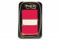 POST-IT Index Tabs 25,4x43.2mm rouge/50 tabs, 680-1