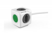 POWERCUBE Steckdose extend weiss/grün 4x Typ 13 Stecker, 66.779 POWERCUBE Steckdose extend weiss/grün 4x Typ 13 Stecker, 66.779