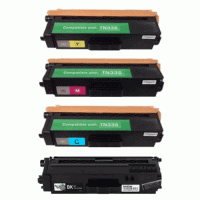 Brother TN-326 kompatibles Toner-Set BK/C/M/Y, 4000/3500 Seiten