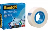 SCOTCH Tape 811 19mmx33m invisible, détachable, 8111933K