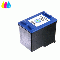 Tintenpatrone farbig, 18 ml. kompatibel zu HP C6657AE
