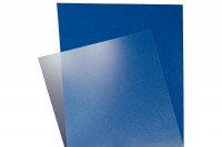 LEITZ Deckblatt für Bindesysteme A4, 33681, transparent, 180mic 100 Stück