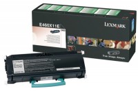 Lexmark Toner-Kartusche Kartonage Return schwarz High-Capacity plus 15000 Seiten (E460X11E)