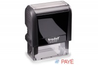 TRODAT Stempel Payé blau/rot 47x18mm, 4912OFFIC