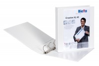 BIELLA Livre prés.Creative XL#2 4.5cm blanc, 4-anneaux A4, 443445.01 BIELLA Livre prés.Creative XL#2 4.5cm blanc, 4-anneaux A4, 443445.01