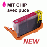 Cartouche d`encre magenta, 9 ml. NEW ! Avec puce.