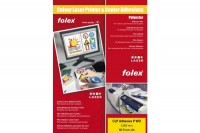FOLEX Laserfolie CLP  A4, 2999W.050, selbstklebend 50 Folien