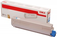 OKI Toner-Kit cyan High-Capacity 10000 Seiten (45862816)