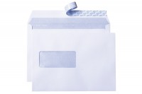 METTLER Envelope fenêtre gauche C5 100g, blanc, colle 100 pcs., 8065-100