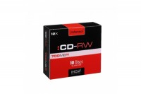 INTENSO CD-RW Slim 80MIN/700MB, 2801622, 12x 10 Pcs