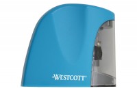 WESTCOTT Anspitzer 8mm, E-5504300, blau batteriebetrieben