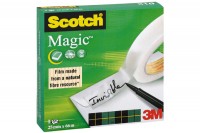SCOTCH Magic Tape 810 25mmx66m, 8102566K, unsichtbar, refill
