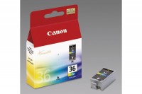 Canon Tintenpatrone gelb cyan magenta schwarz 249 Seiten (1511B001 1511B001AA, CLI-36)