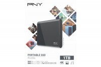 PNY Pro Elite USB 3.1 Gen 2 1TB Type-C Portable SSD dark-grey, PSD0CS206